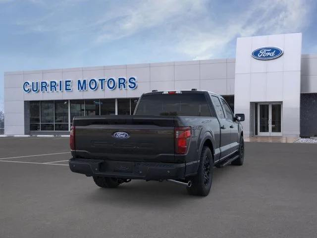 New 2026 Agate Black Metallic Ford XLT image 8