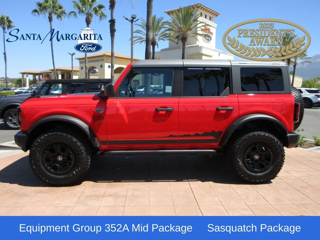 Certified Used 2022 Race Red Ford Wildtrak image 1