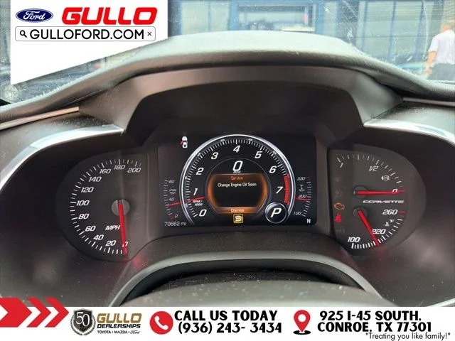 Used 2015 Black Chevrolet Stingray Z51 image 7