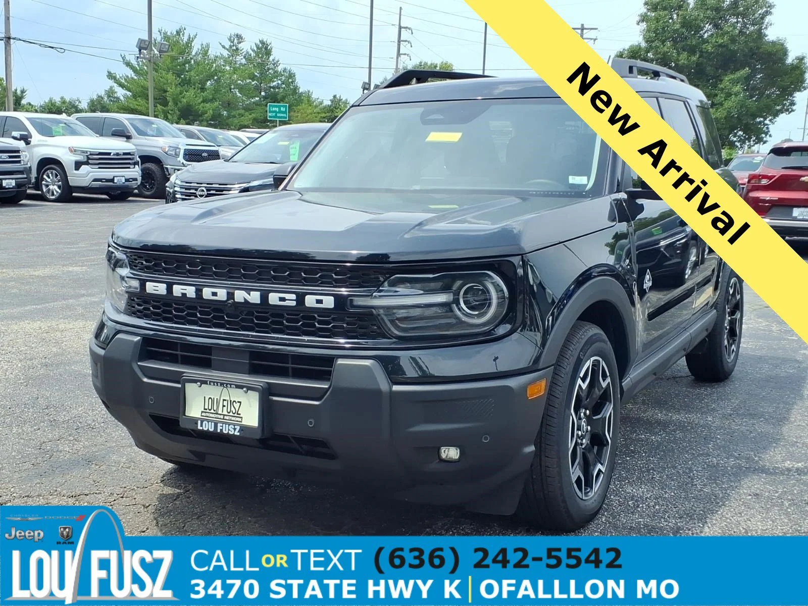 Used 2025 Shadow Black Ford Outer Banks image 1