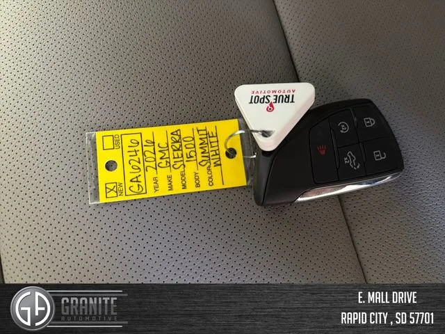 New 2026 Summit White GMC SLT image 29