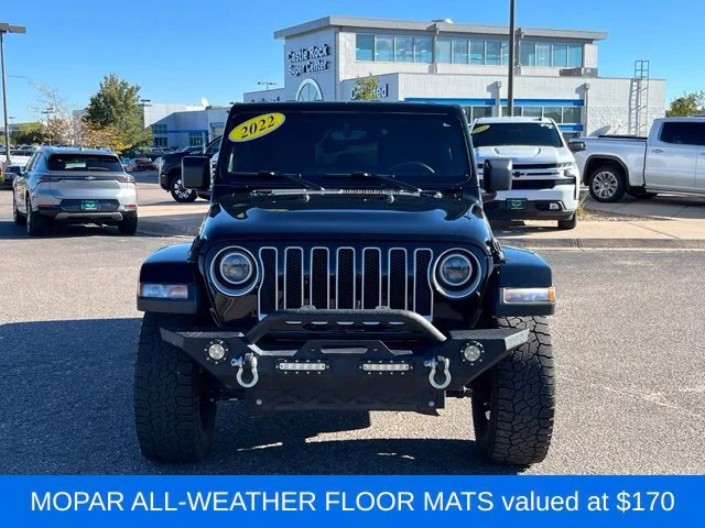 Used 2022 Black Jeep Sahara 4x4 image 10