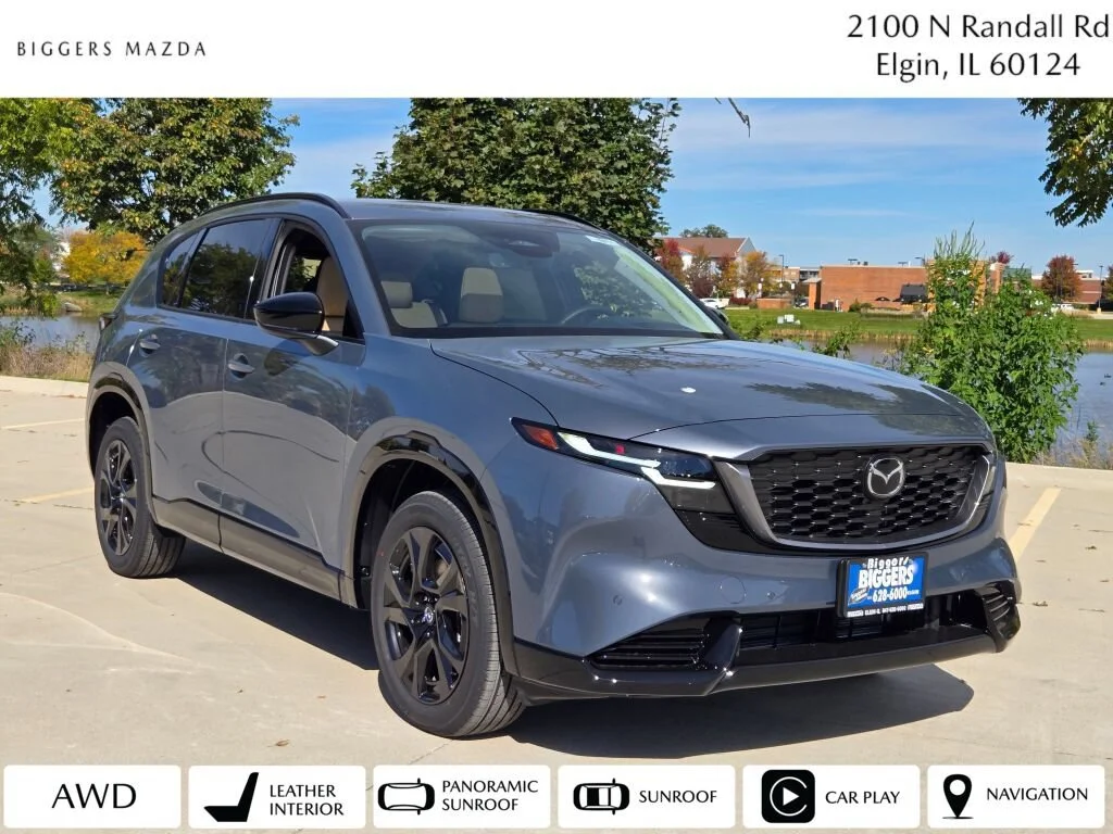 New 2026 Polymetal Gray Metallic Mazda 2.5 S Premium AWD image 1