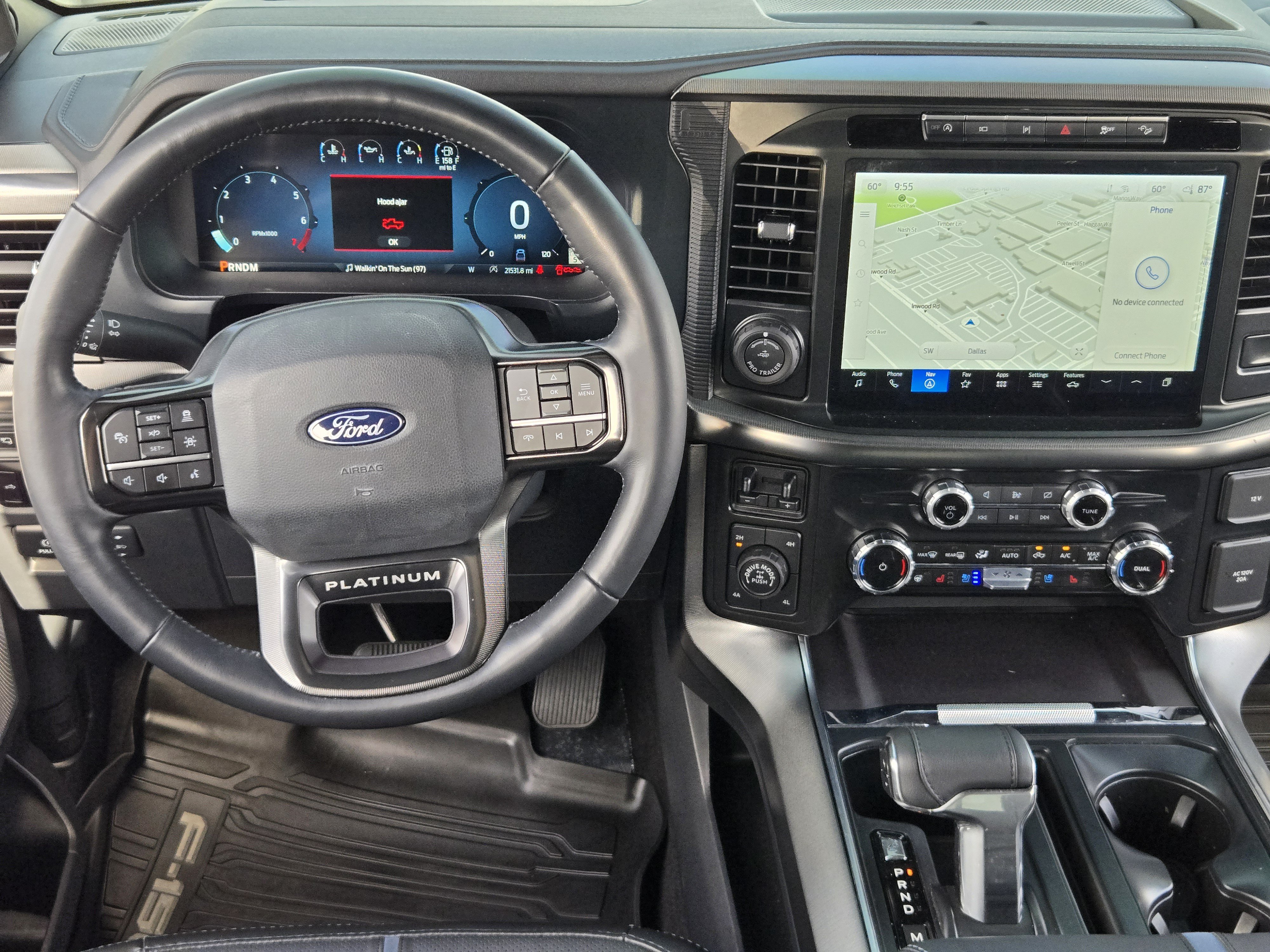 Used 2024 White Metallic Ford Platinum image 24