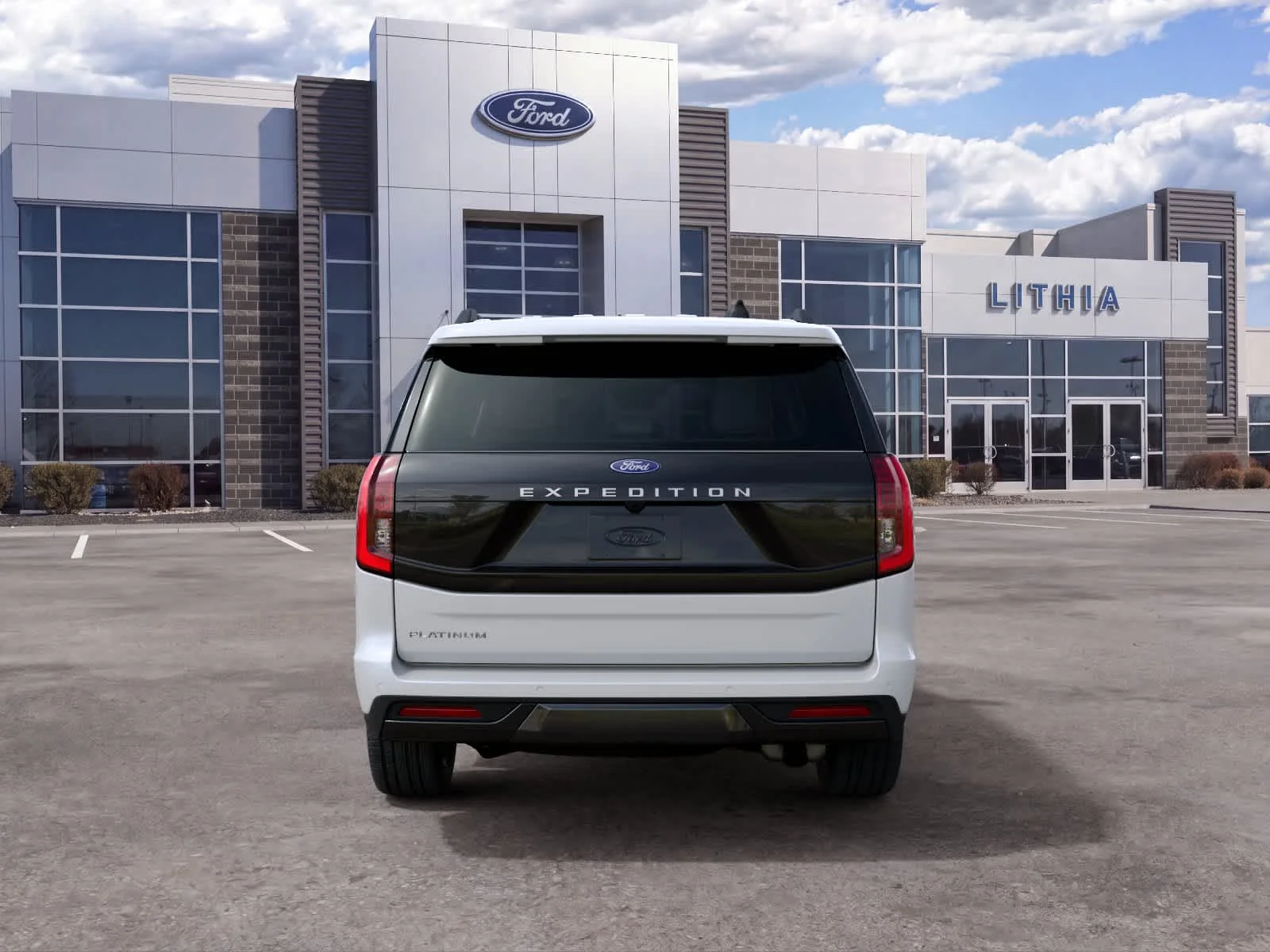 New 2027 Star White Metallic Tri-Coat Ford Platinum image 7