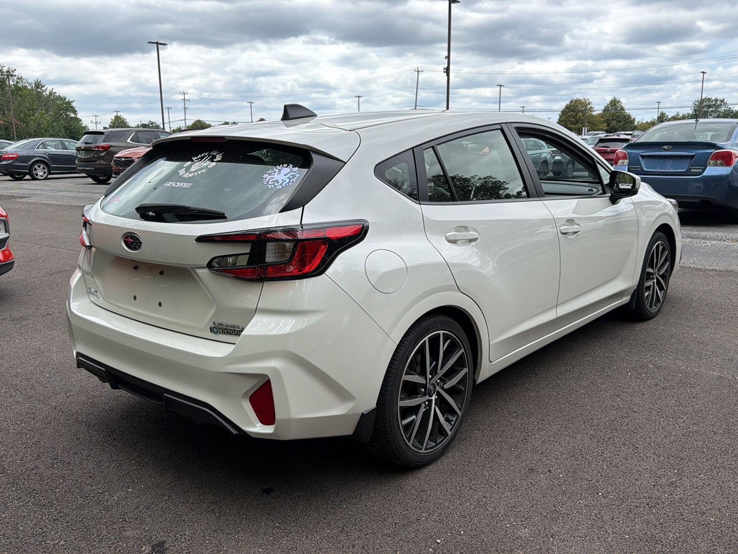Used 2024 Crystal White Pearl Subaru Sport image 8