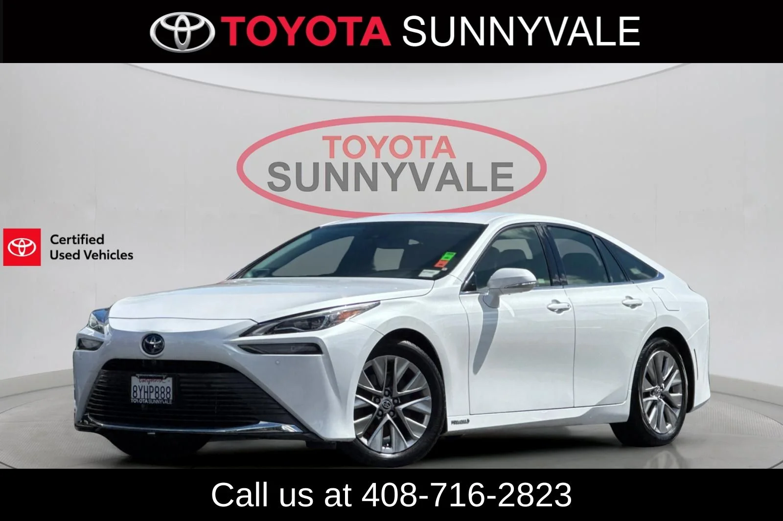 Certified Used 2021 White Toyota XLE image 1