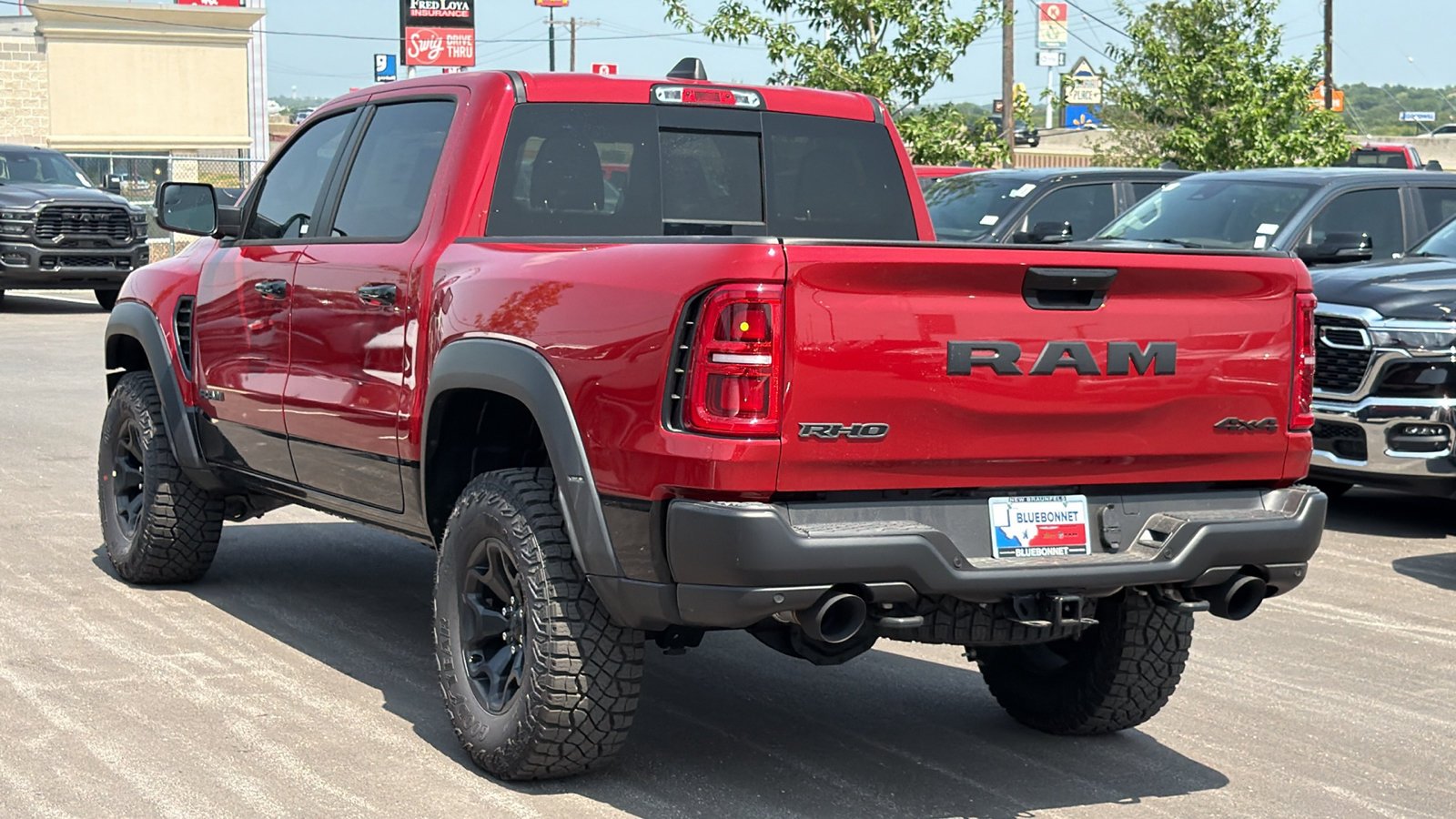New 2026 Molten Red Pearl-Coat Exterior Paint RAM RHO image 7