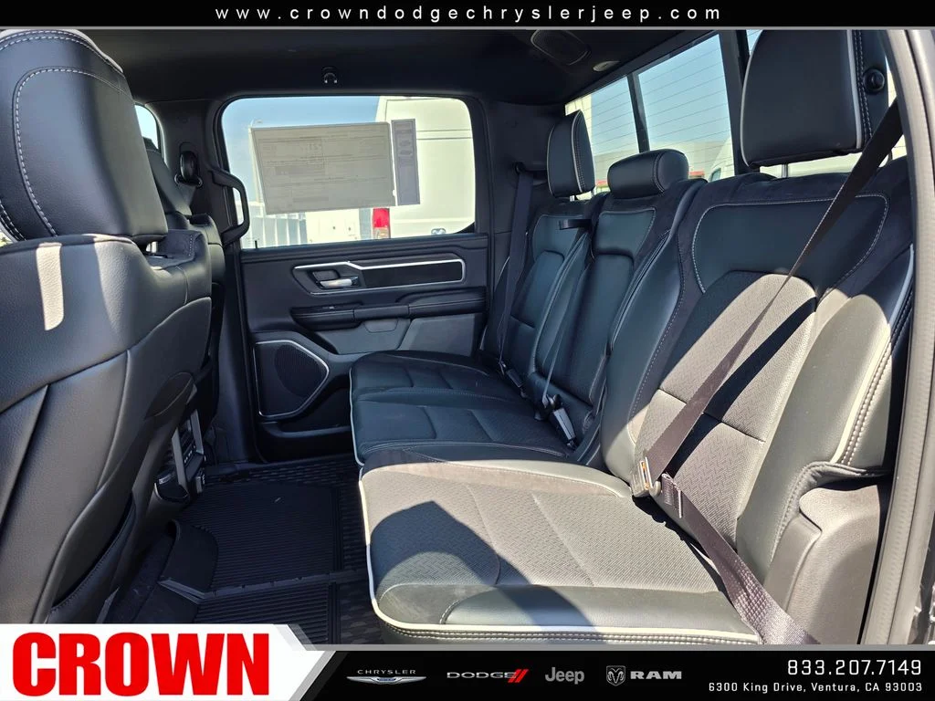 New 2026 Diamond Black Crystal Pearl-Coat Exterior Paint RAM Laramie image 9