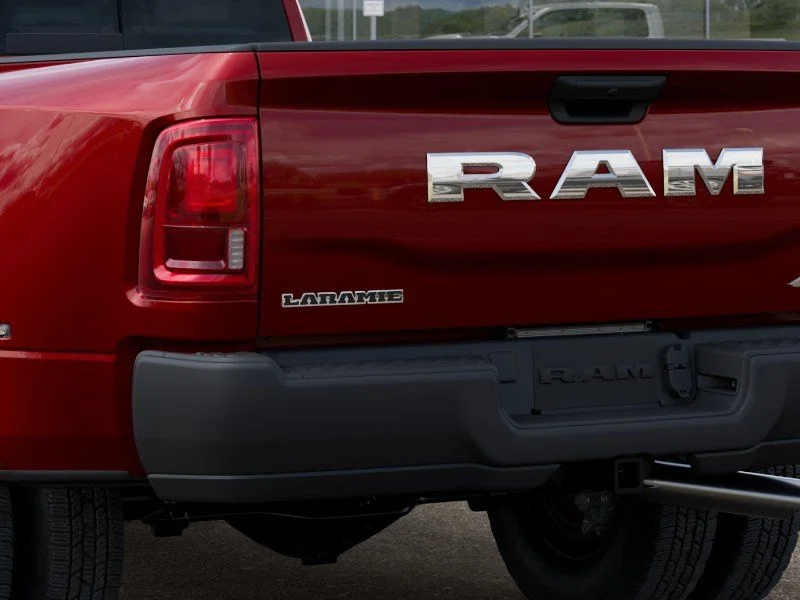 New 2026 Molten Red Pearl-Coat Exterior Paint RAM Laramie image 14