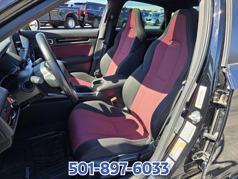 Used 2024 Crystal Black Pearl Honda MANUAL image 9