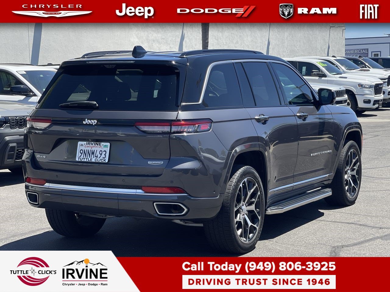 Used 2024 Baltic Gray Metallic Clearcoat Jeep Summit Reserve image 9