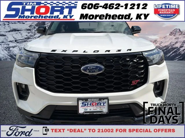 New 2026 White Ford ST image 2