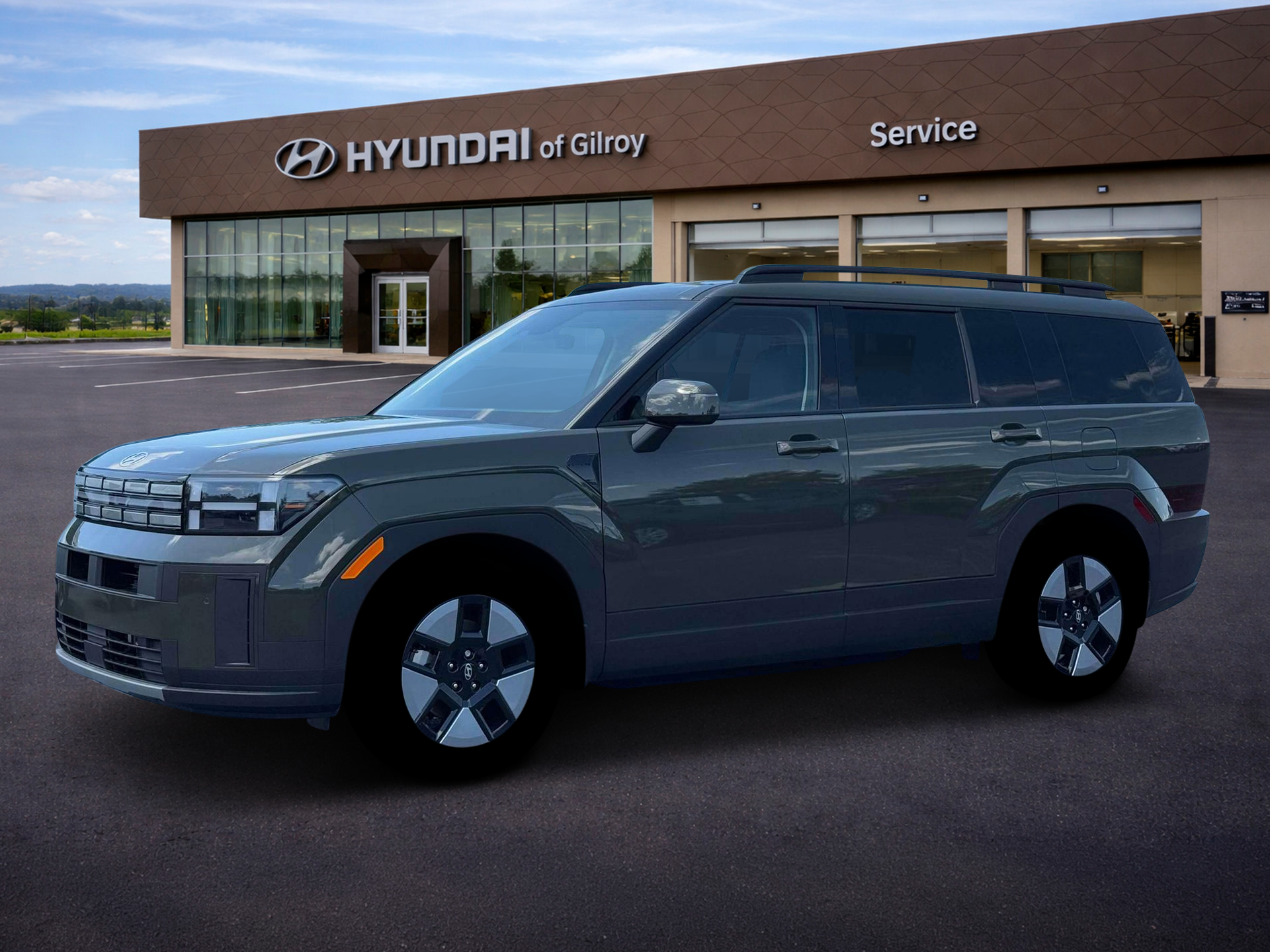 New 2026 Green Hyundai SEL image 2