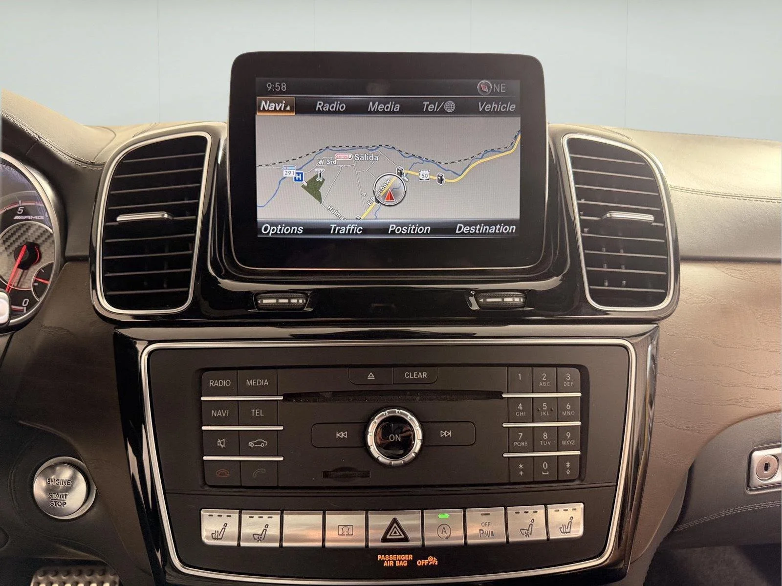 Used 2017 Obsidian Black Metallic Mercedes-Benz AMG® GLS 63 image 38
