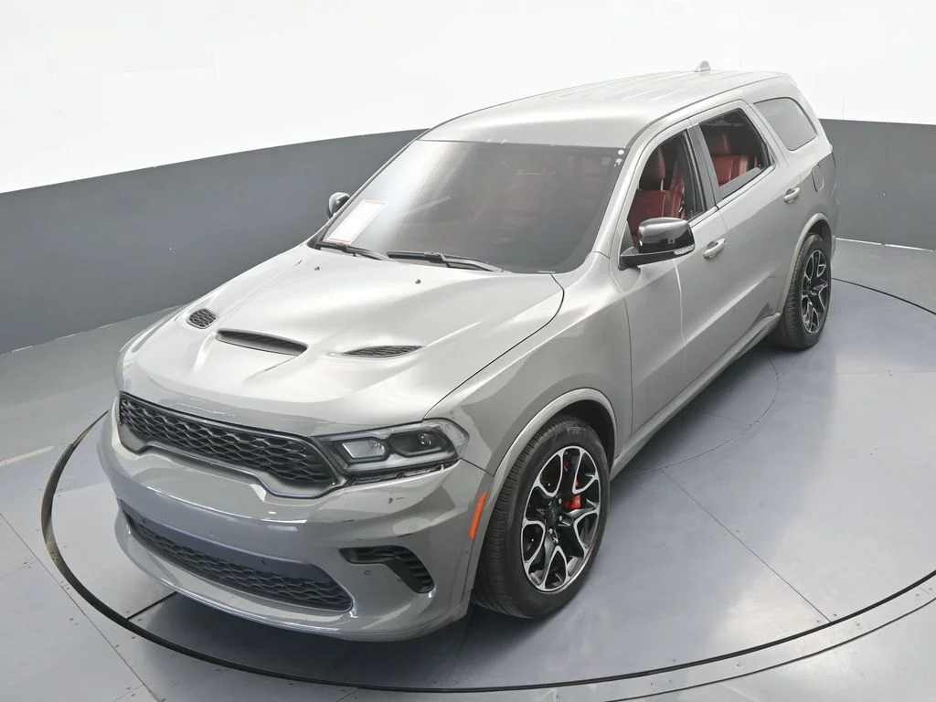 Used 2021 Destroyer Gray Clearcoat Dodge SRT Hellcat image 51