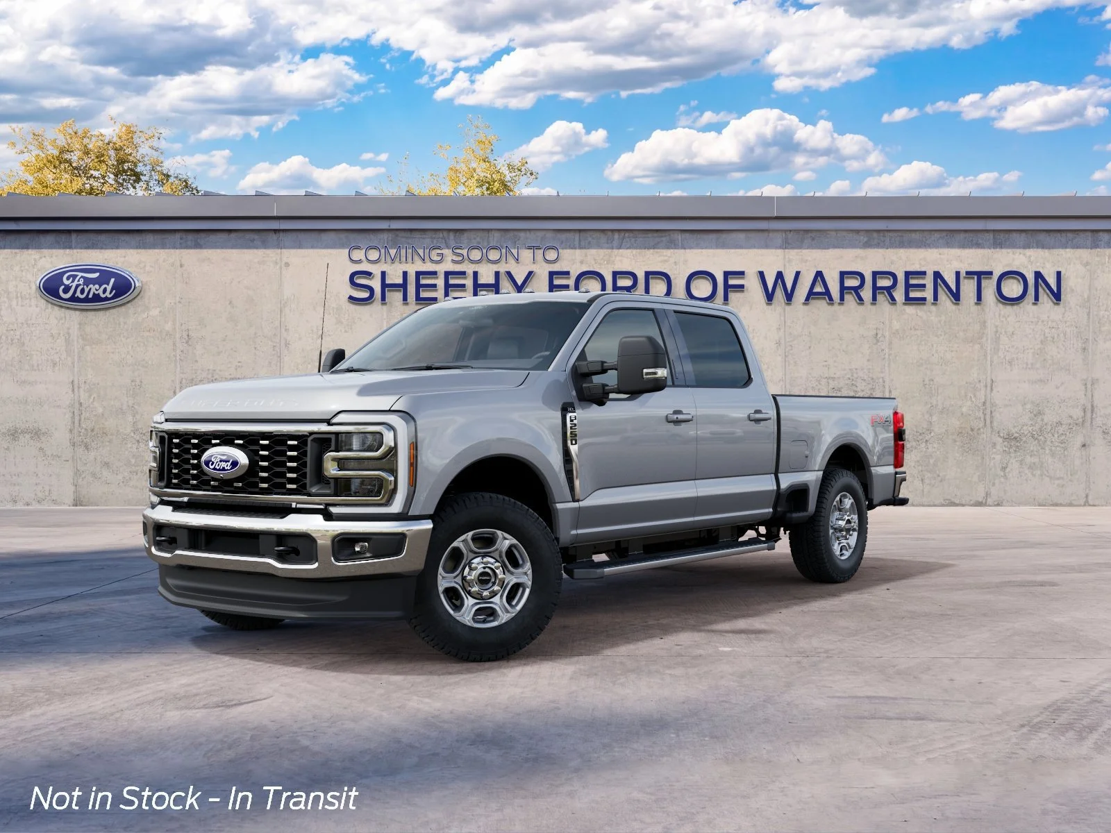 New 2027 Iconic Silver Metallic Ford XLT image 4