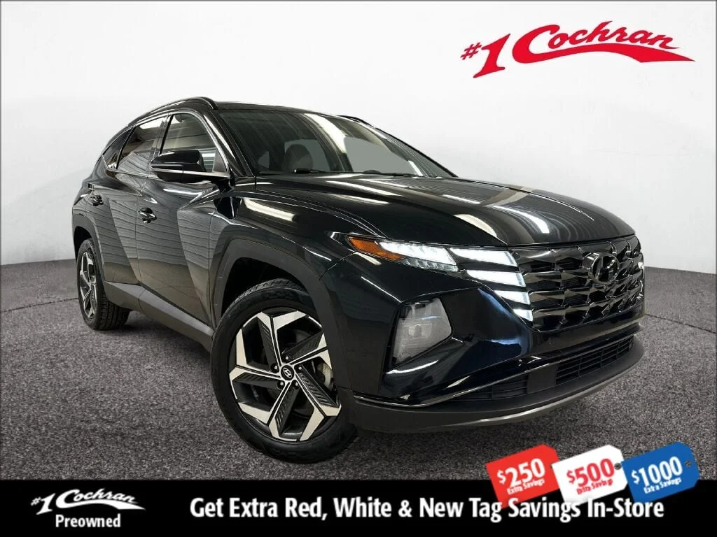 Used 2024 Black Pearl Hyundai Limited image 1
