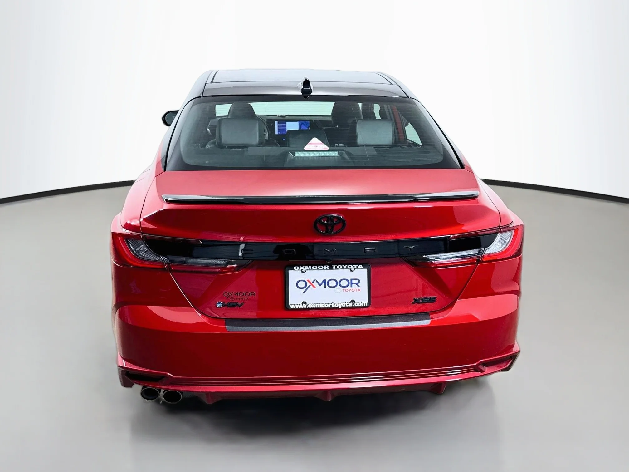 Certified Used 2026 Supersonic Red w/Midnight Black Metallic Roof Toyota XSE image 6