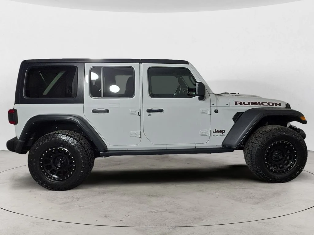 Used 2021 White Jeep Unlimited Rubicon image 4