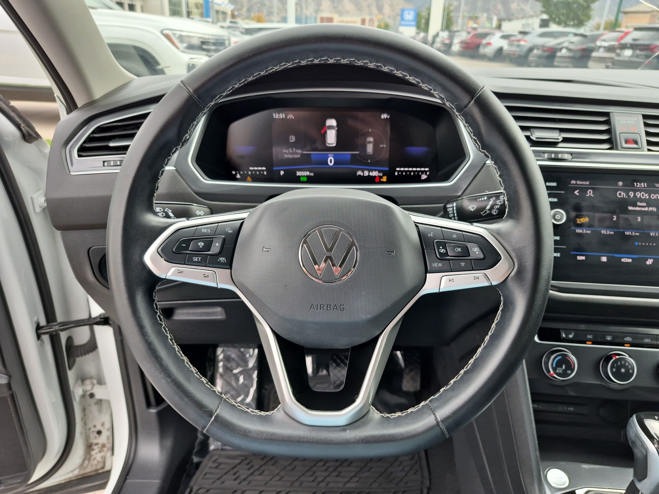 Certified Used 2024 Pure White Volkswagen S image 17
