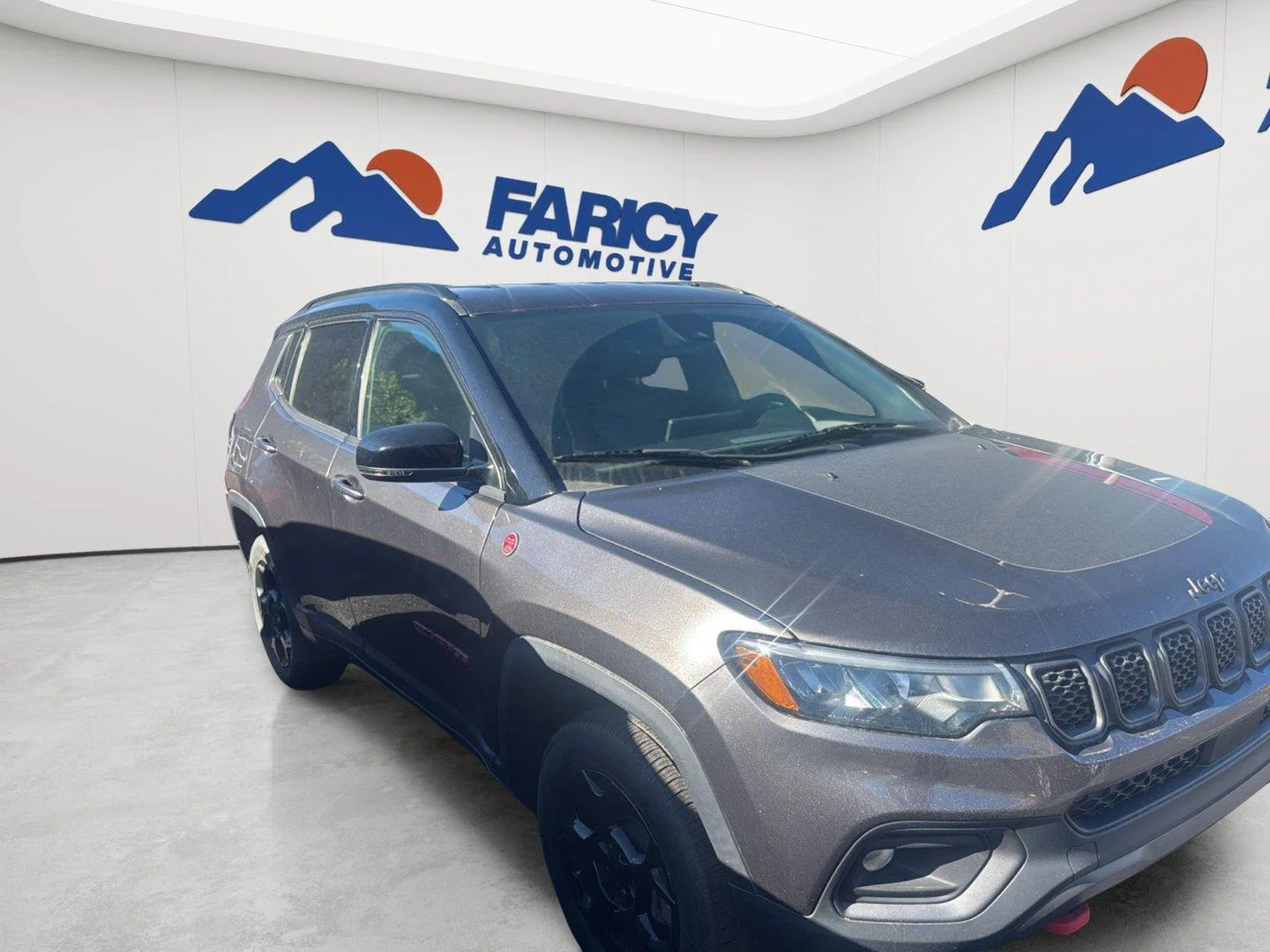 Used 2024 Black Clearcoat Jeep Trailhawk image 4
