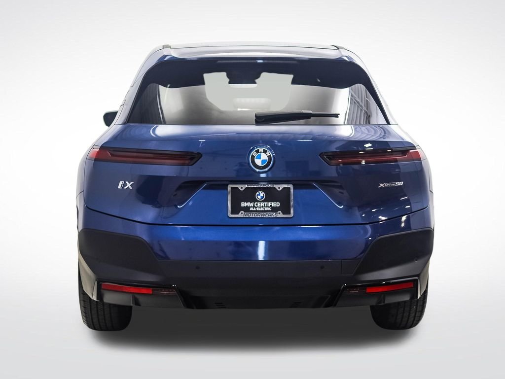 Certified Used 2024 Blue Metallic BMW xDrive50 image 4