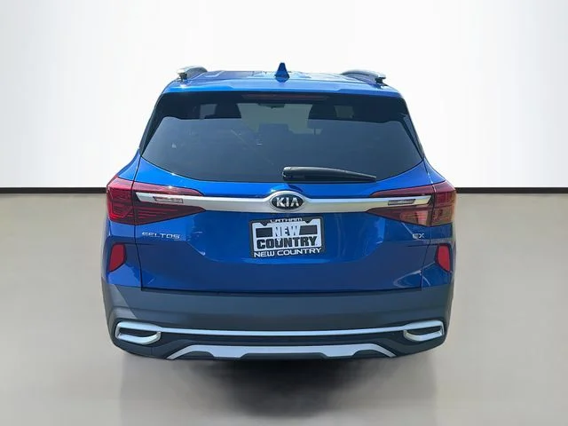 Used 2021 Blue Kia EX image 6