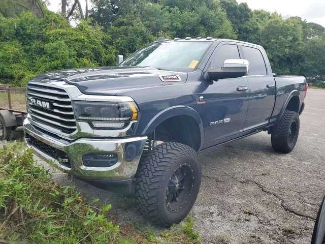 Used 2019 Gray Ram Laramie Longhorn image 2