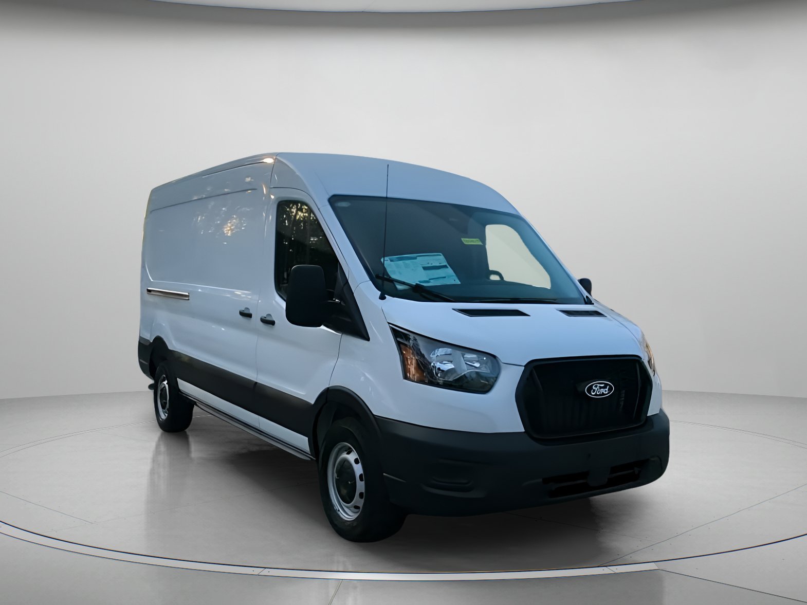 New 2026 Oxford White Ford Cargo Van image 3