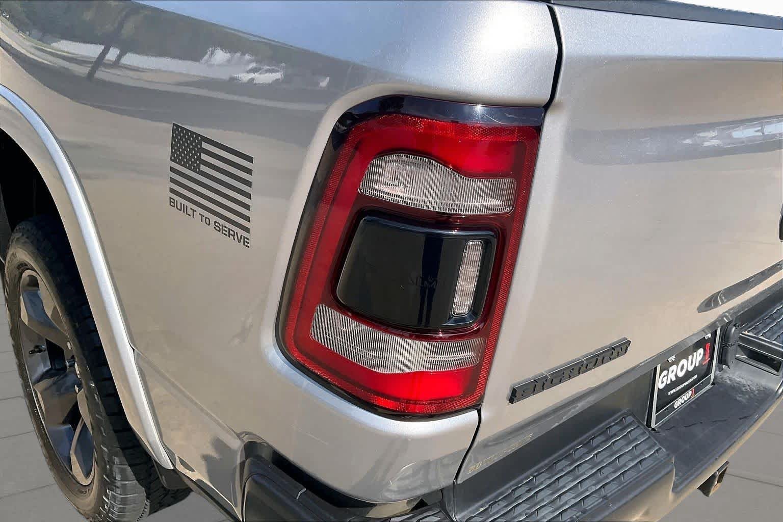 Used 2024 Billet Silver Metallic Clearcoat Ram Big Horn image 28