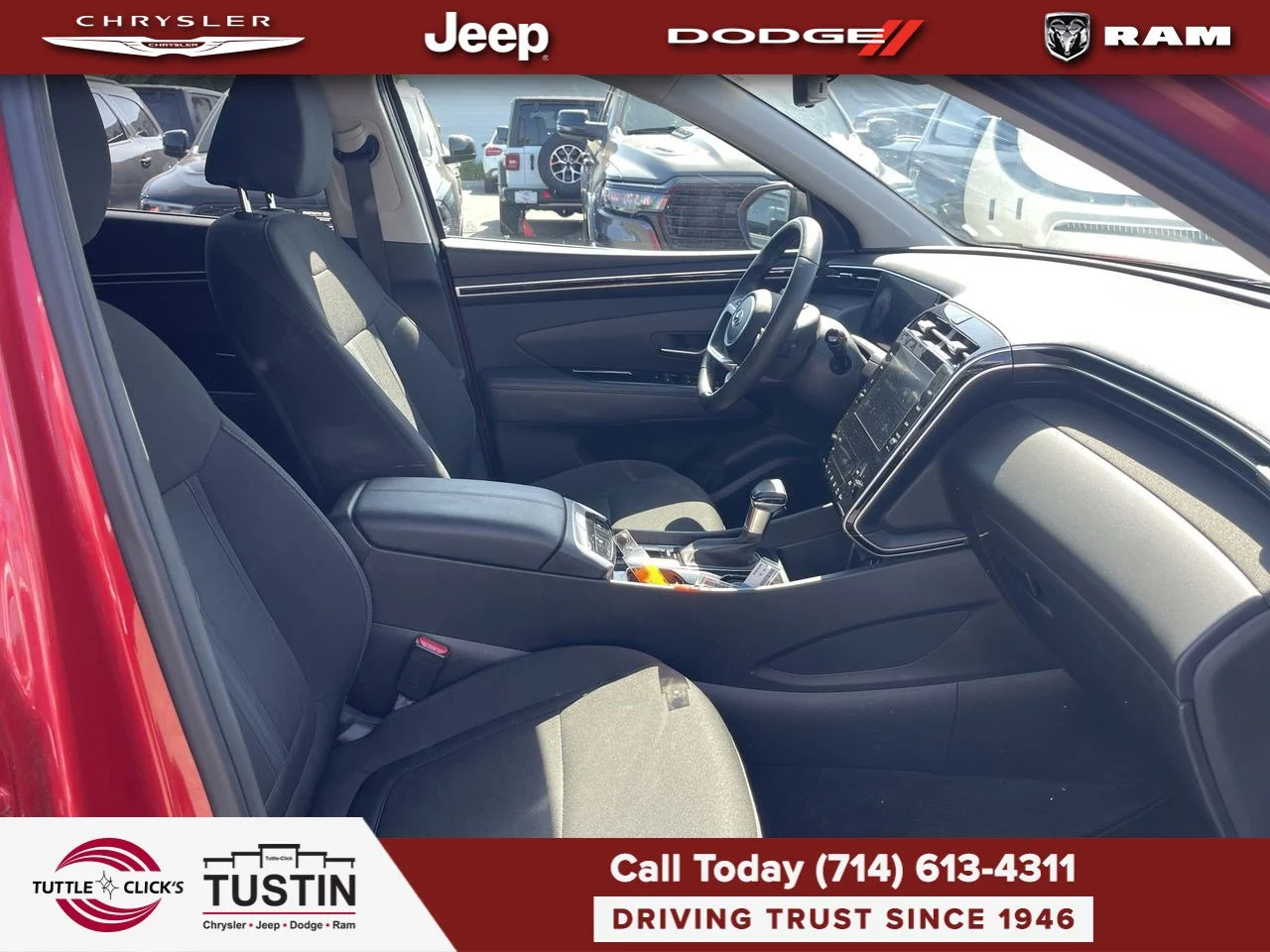 Used 2022 Calypso Red Hyundai SEL image 16