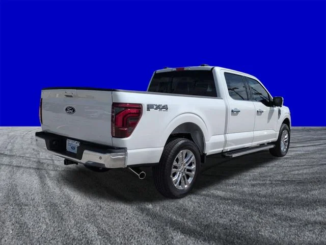 New 2026 Star White Metallic Tri-Coat Ford Lariat® image 4