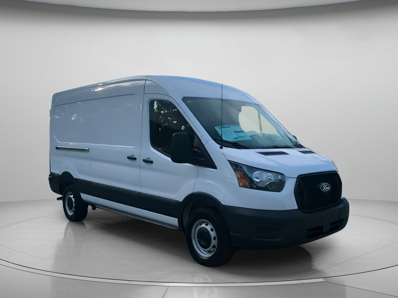 New 2026 Oxford White Ford Cargo Van image 2