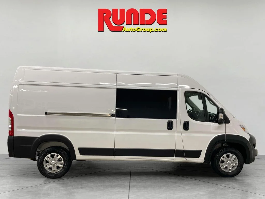 Used 2025 Bright White Clearcoat Ram SLT image 6