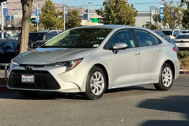 Used 2023 Silver Toyota LE image 8