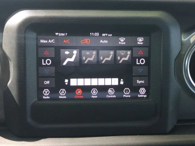 Used 2021 White Jeep Unlimited Sahara image 24
