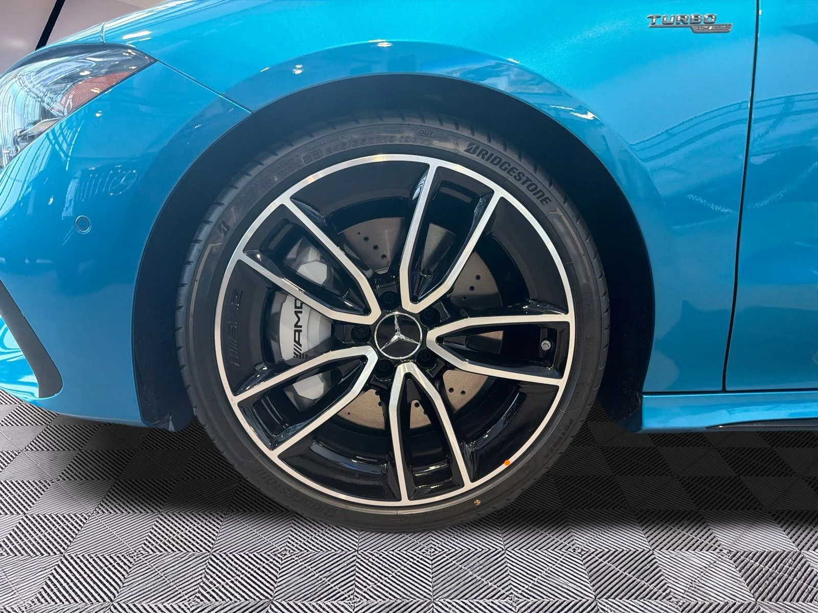 New 2026 Blue Mercedes-Benz Amg Cla 35 4matic image 3