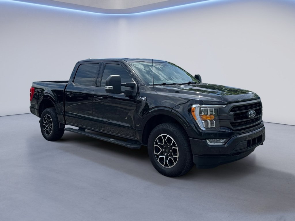 Used 2023 Agate Black Metallic Ford XLT image 1