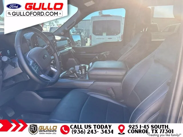 Used 2025 Agate Black Metallic Ford Lariat image 10