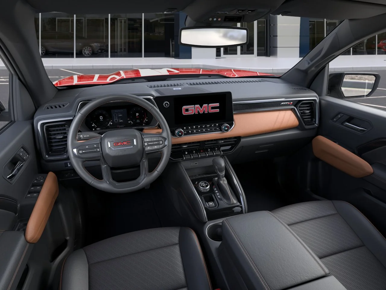 New 2026 VOLCANIC RED TINTCOAT GMC 4WD AT4 image 15