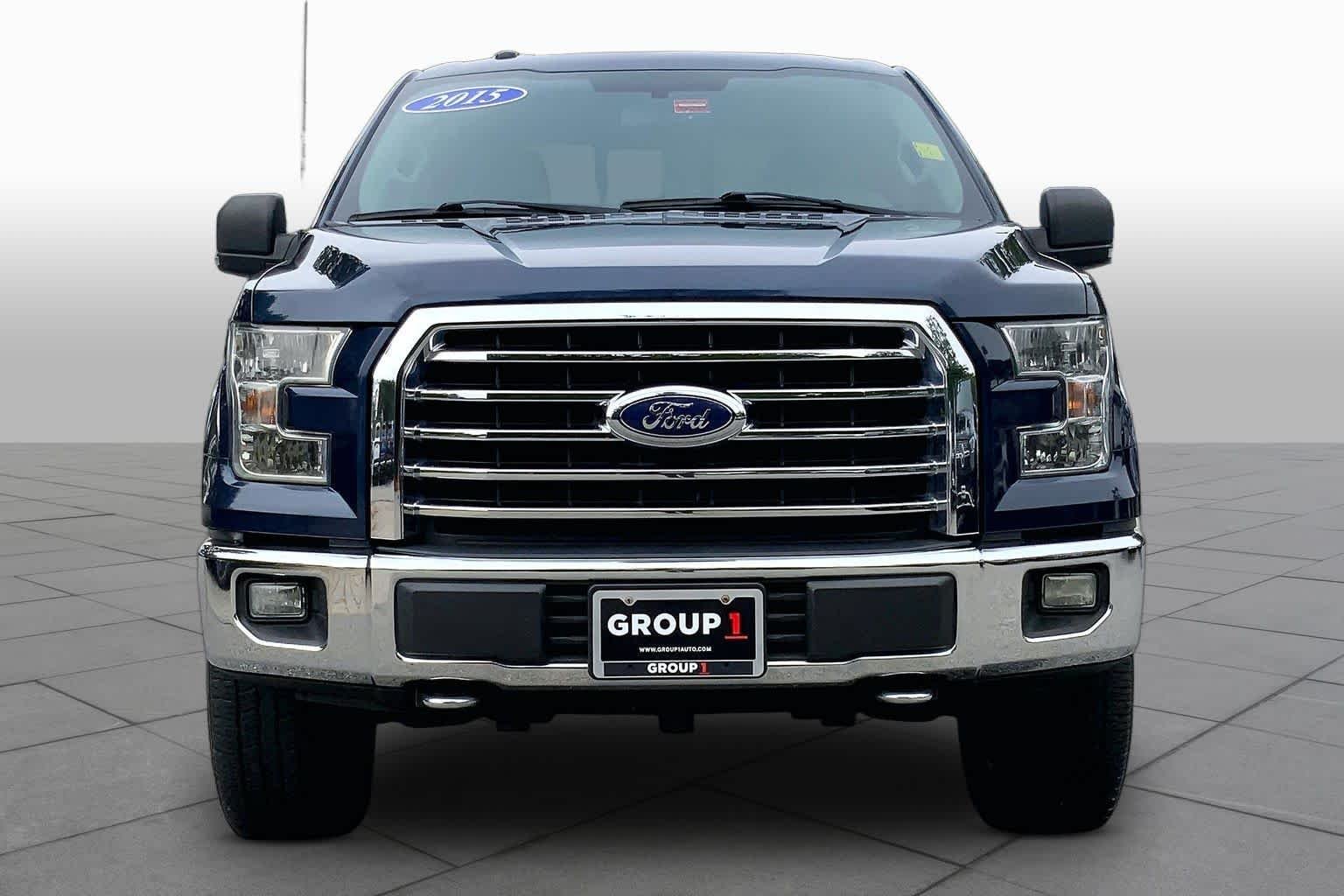 Used 2015 Blue Jeans Metallic Ford XLT image 4
