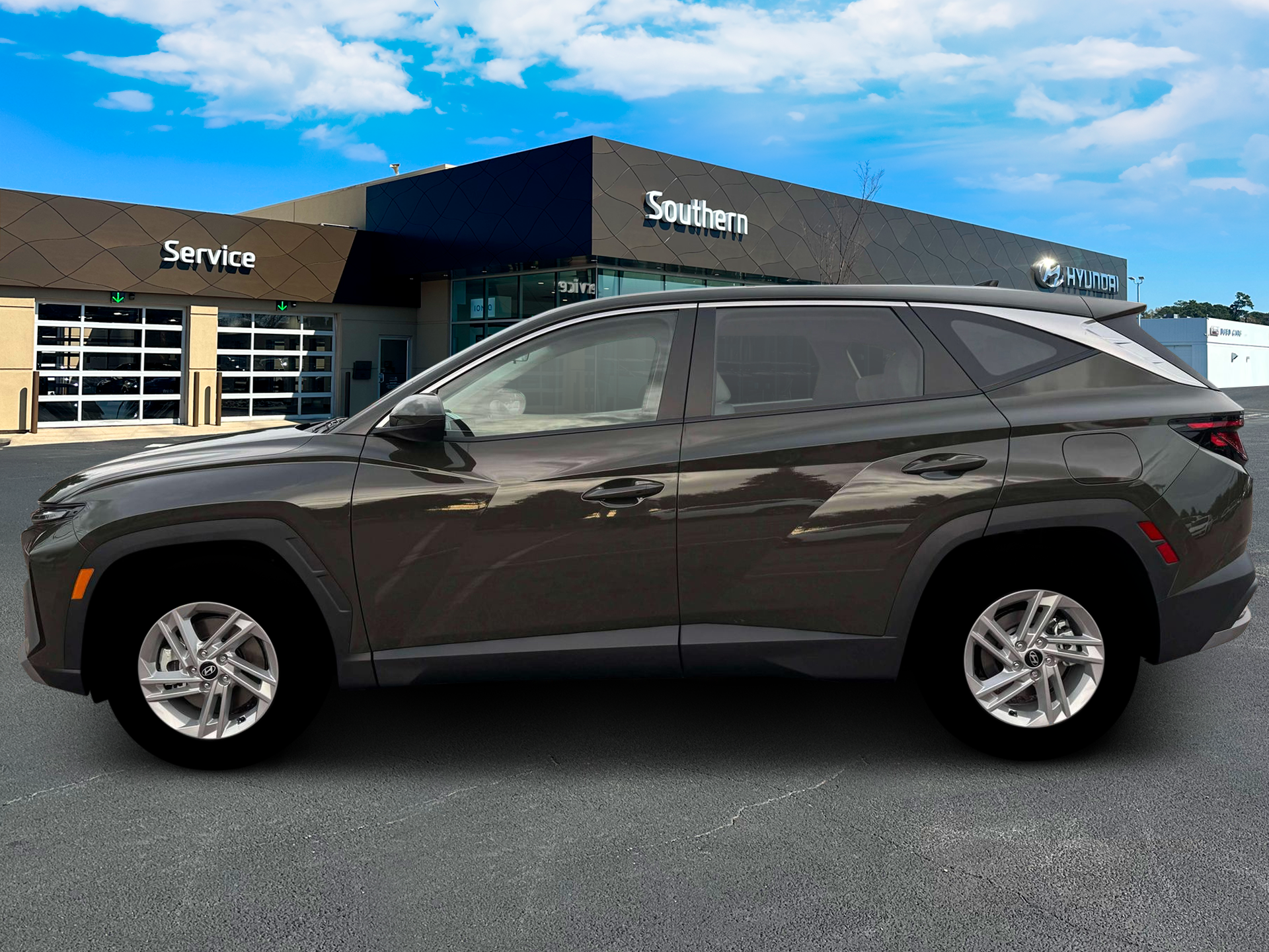 New 2026 Green Hyundai SE AWD image 3