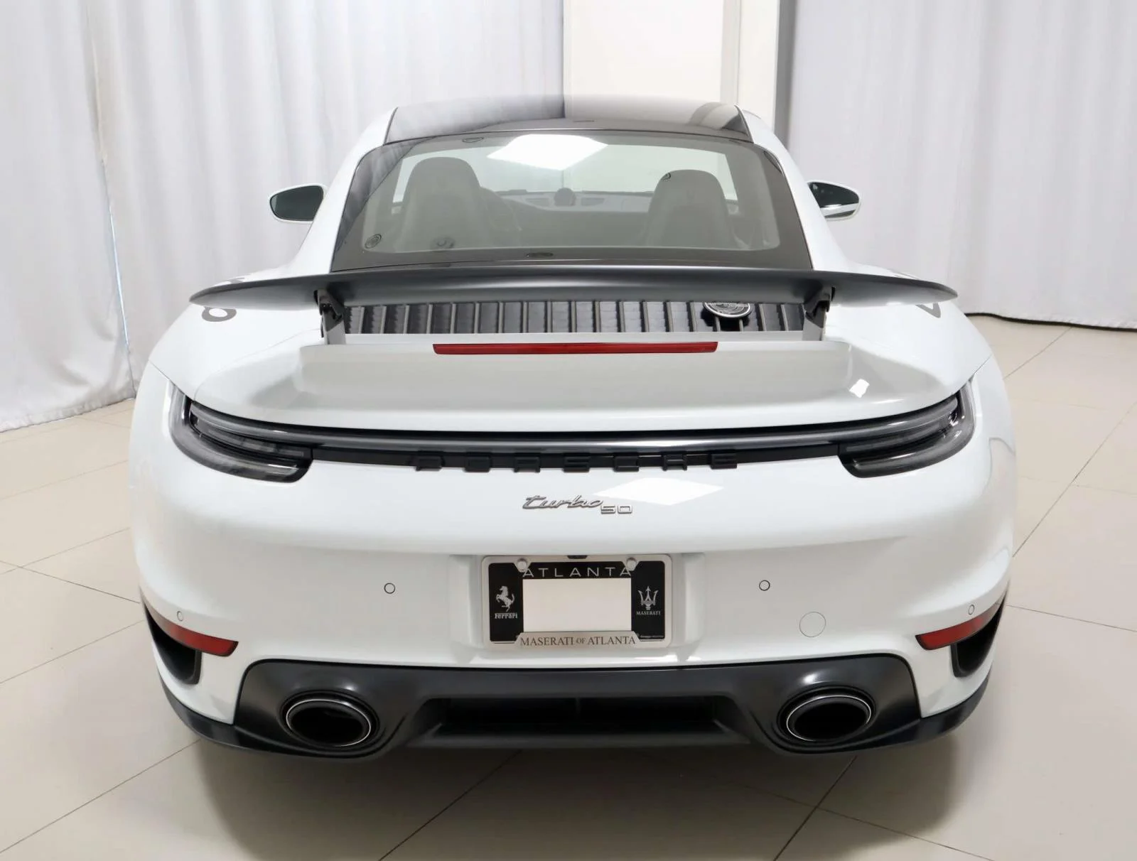 Used 2025 White Porsche Turbo 50 Years Coupe image 5