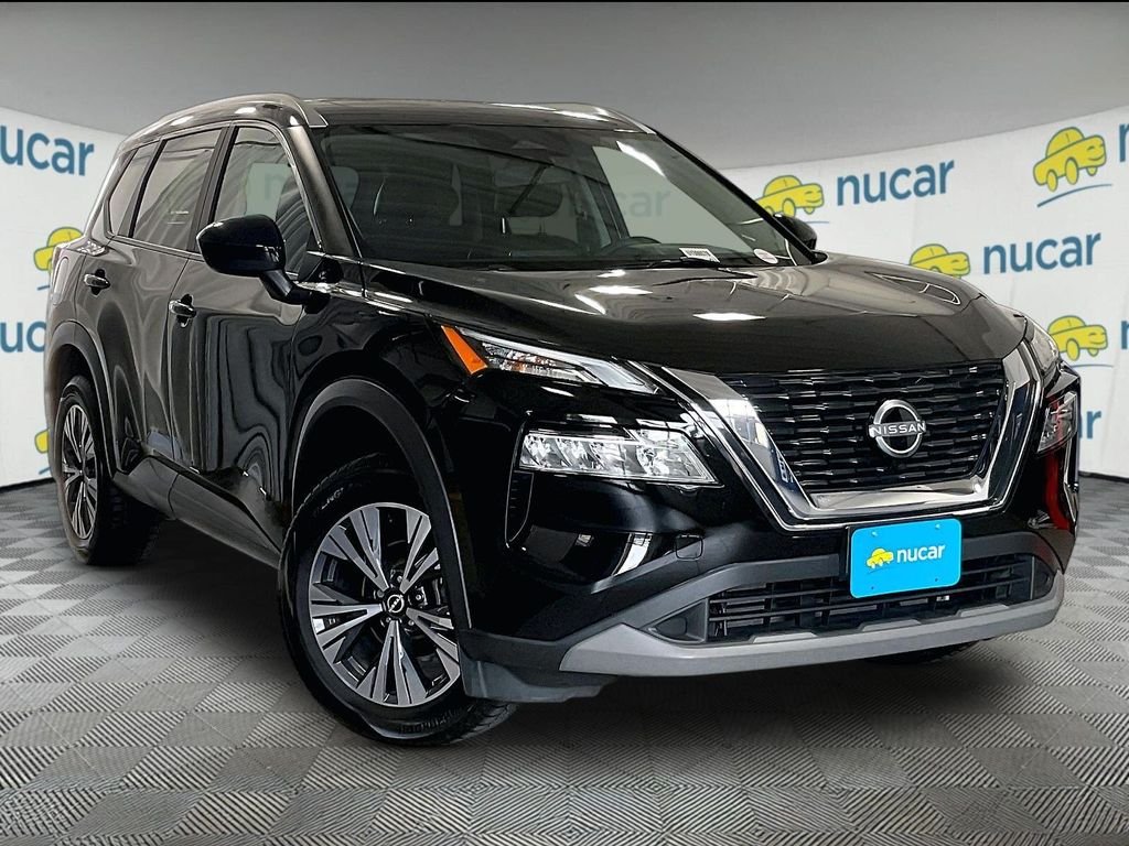 Certified Used 2023 Black Nissan SV image 1