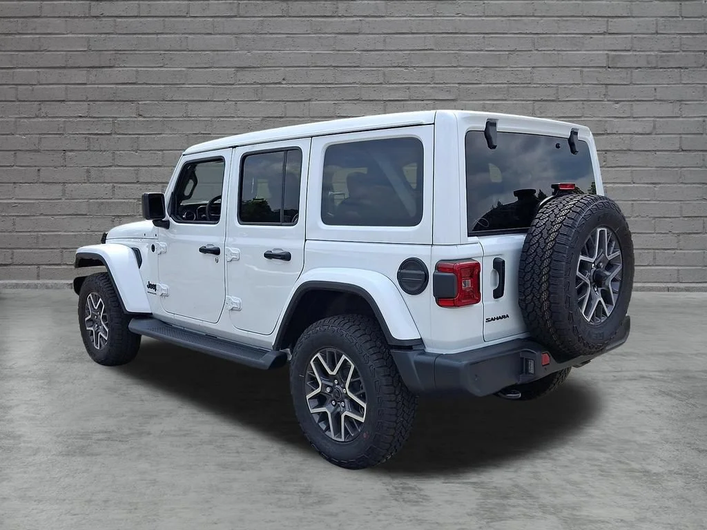 New 2026 Bright White Clearcoat Jeep Sahara image 6