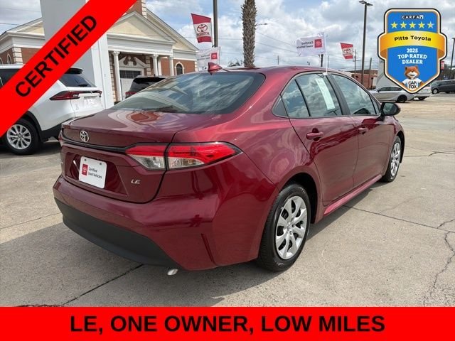Certified Used 2024 Red Toyota LE image 5