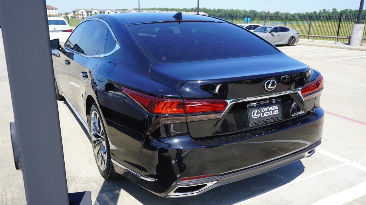 Certified Used 2021 Black Lexus LS 500 image 8