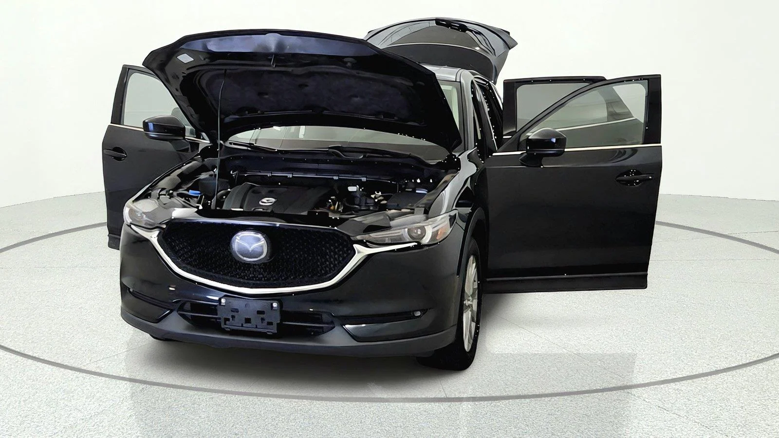 Used 2021 Jet Black Mica Mazda Grand Touring image 8