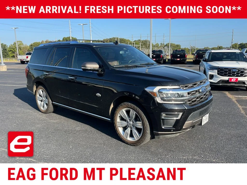Used 2022 Black Ford King Ranch image 1